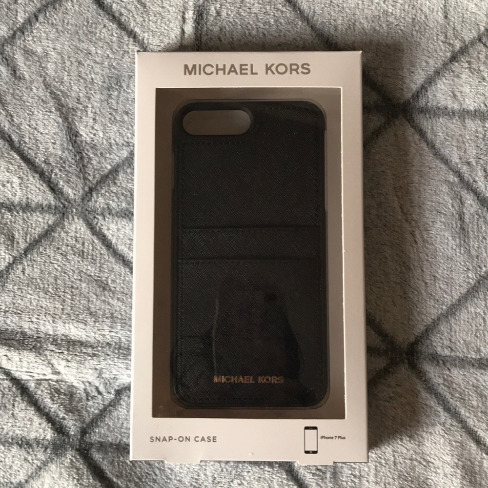 Michael Kors Black iPhone 7 Plus Case